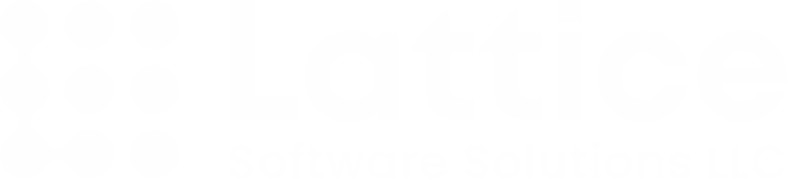 Lattice Software Solutions logo, white