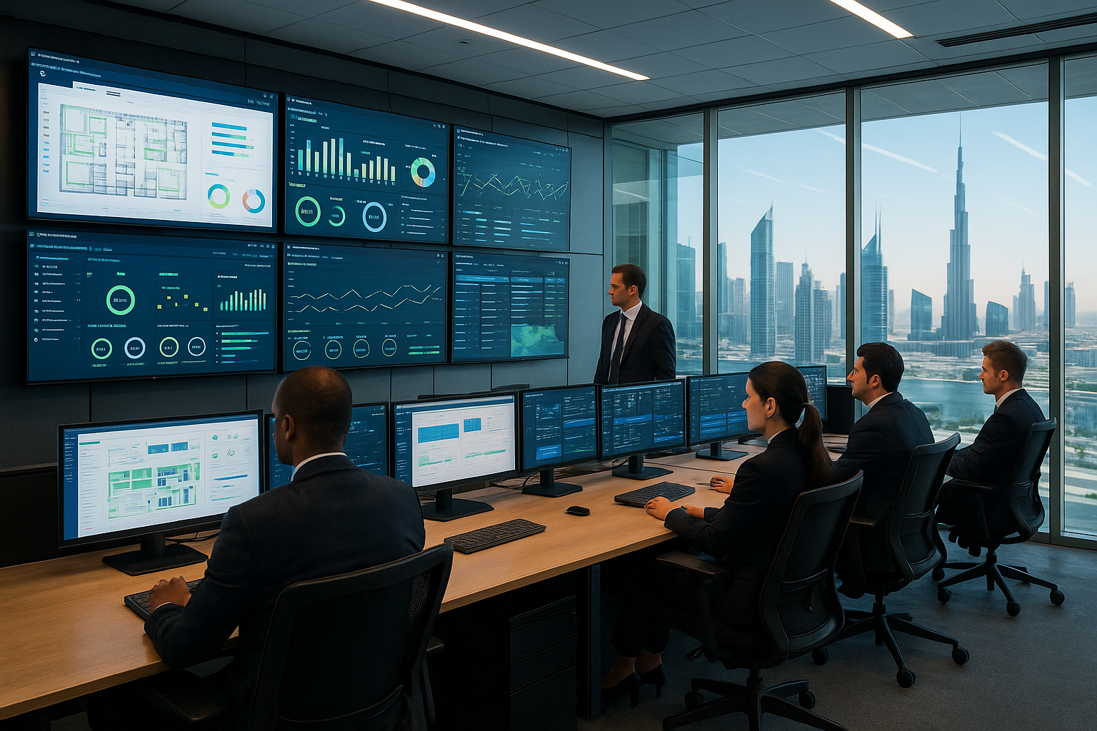 Facilities management command center