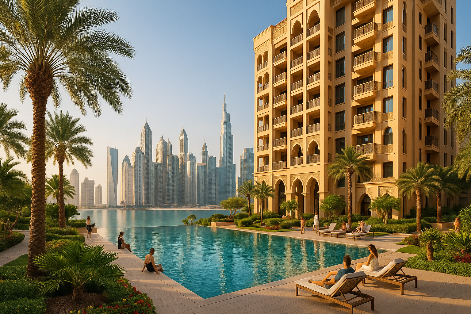 Luxury residential community in Dubai